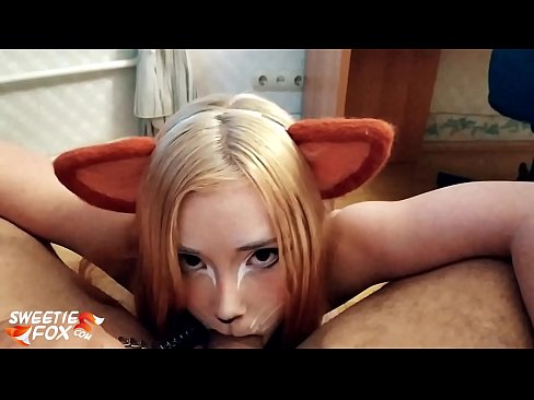 ❤️ Kitsune menelan batang dan air mani di dalam mulutnya ☑ Video seks pada kami ms.pornokey.ru